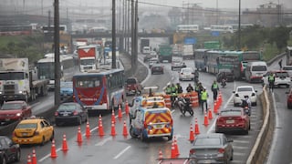 Accidente en la Vía de Evitamiento deja dos fallecidos y provoca cierre parcial a la altura de Acho