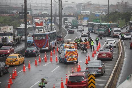 Accidente en la Vía de Evitamiento deja dos fallecidos y provoca cierre parcial a la altura de Acho