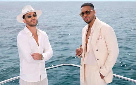 Romeo Santos y Prince Royce juntos en el Estadio Nacional