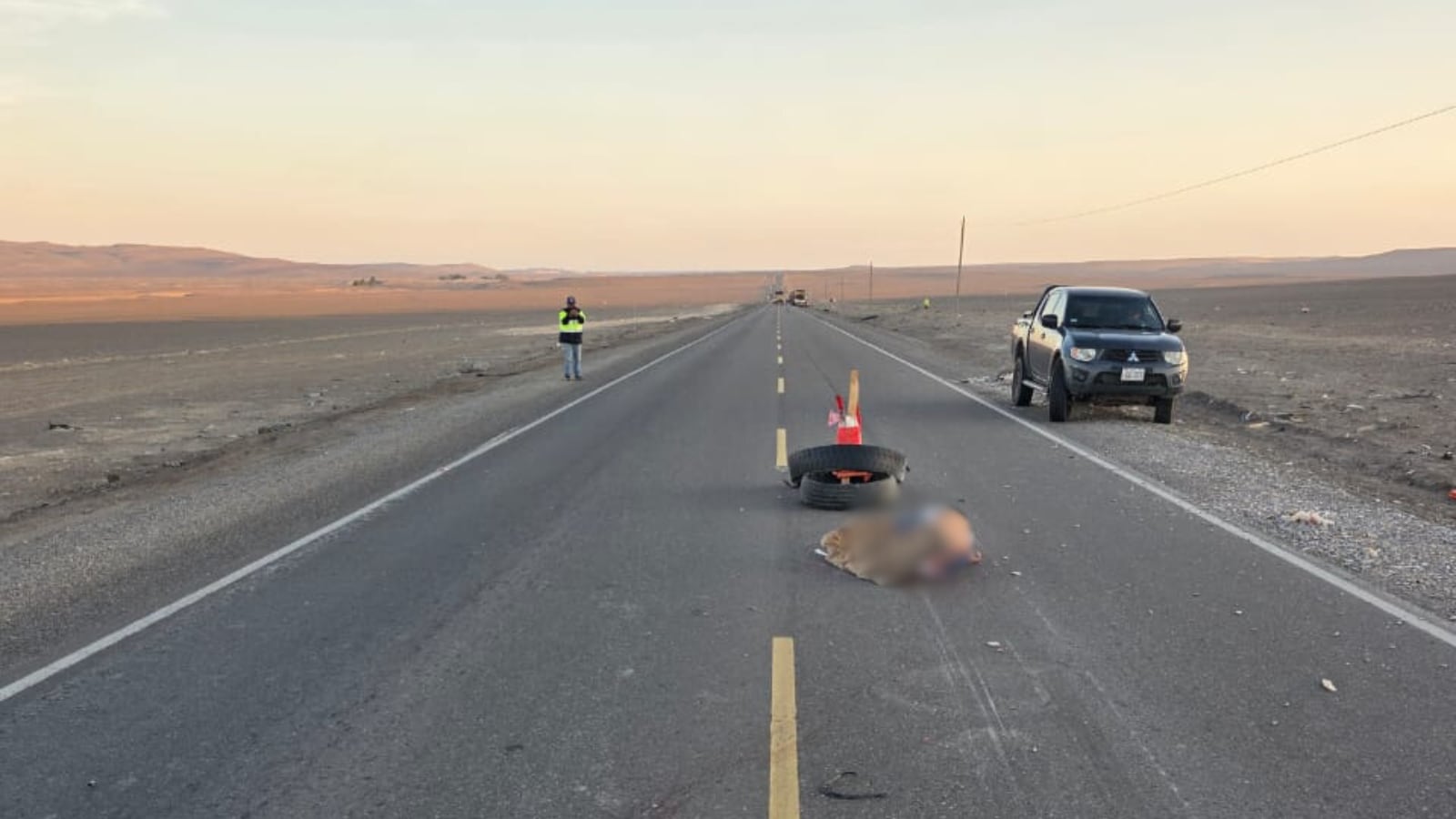 Accidente de tránsito en Lomas (Caravelí) dejó un fallecido. Foto: Darío Román