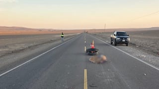 Arequipa: Accidente de tránsito en la Panamericana Sur deja una persona fallecida en el distrito de Lomas