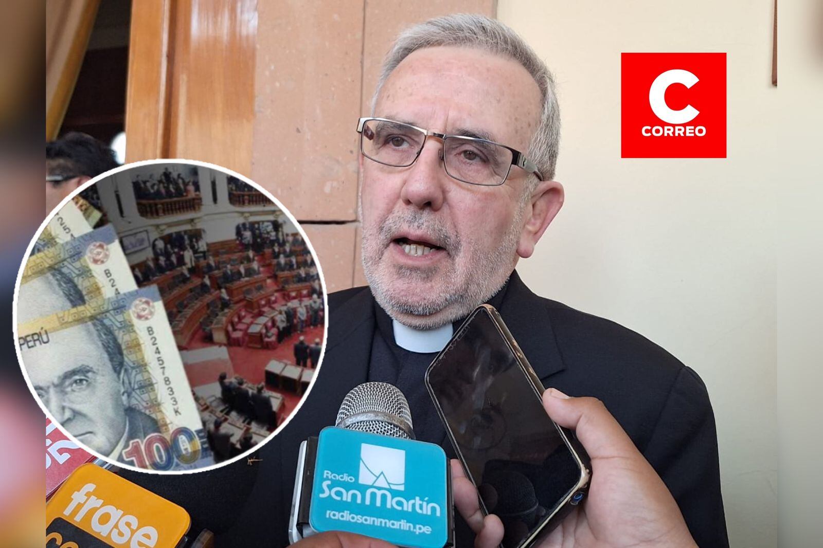 El arzobispo de Arequipa, Javier Del Río Alba. (Foto: Nelly Hancco)