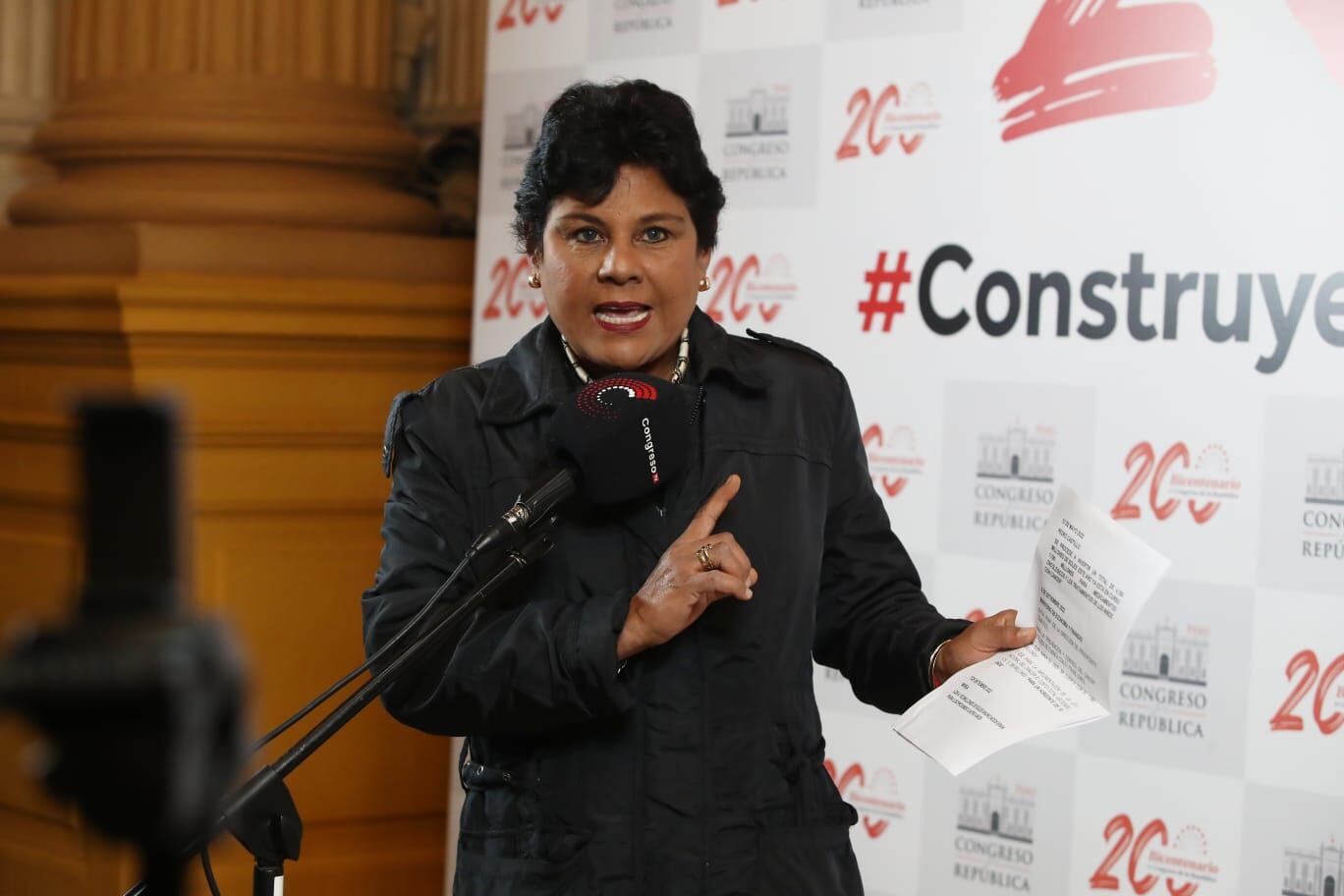 Congresista Norma Yarrow de Avanza País. (Foto: GEC)