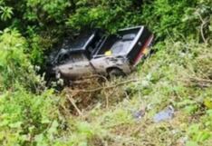 La Libertad: Camioneta con policías cae un abismo en Otuzco
