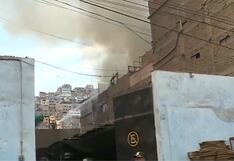 Incendio en La Victoria es catalogado como código 3: hay dos heridos y graves daños materiales