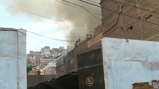 Incendio en La Victoria es catalogado como código 3: hay dos heridos y graves daños materiales