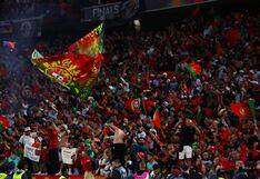 Hincha muere tras caer de una tribuna en la final de la Liga de Naciones