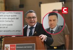 Juan José Santiváñez pidió a capitán PNP contactarlo con detenido para ofrecerle abogado
