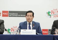 Gobierno no retrocederá en medidas contra la minería informal, afirma premier Eduardo Arana