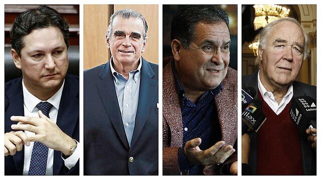 Daniel Salaverry, Pedro Olaechea, “Vitocho” e Iberico en la baraja para el Congreso 