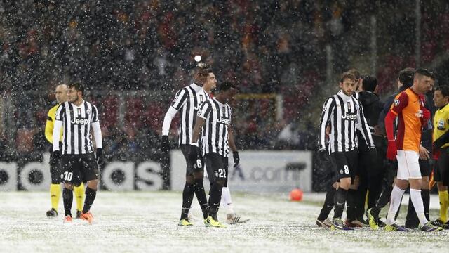 Champions League: Galatasaray-Juventus se jugará a las 7 am