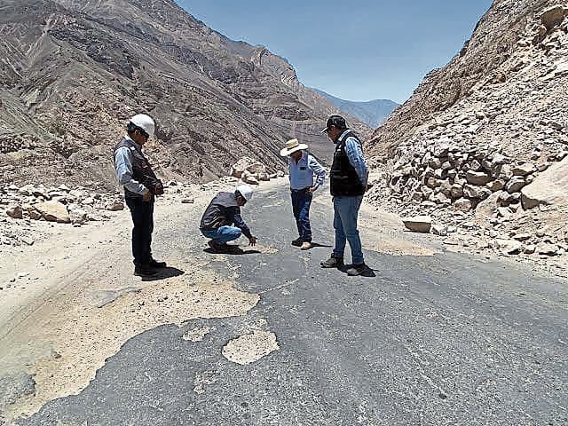 Perjuicio de S/323 mil en carretera de Paclla y Lluta en Caylloma