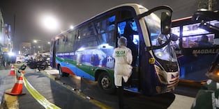 Ataque en bus en Cercado de Lima