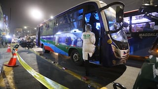 Cercado de Lima: Conductor y pasajera resultan heridos tras ataque a balazos contra bus