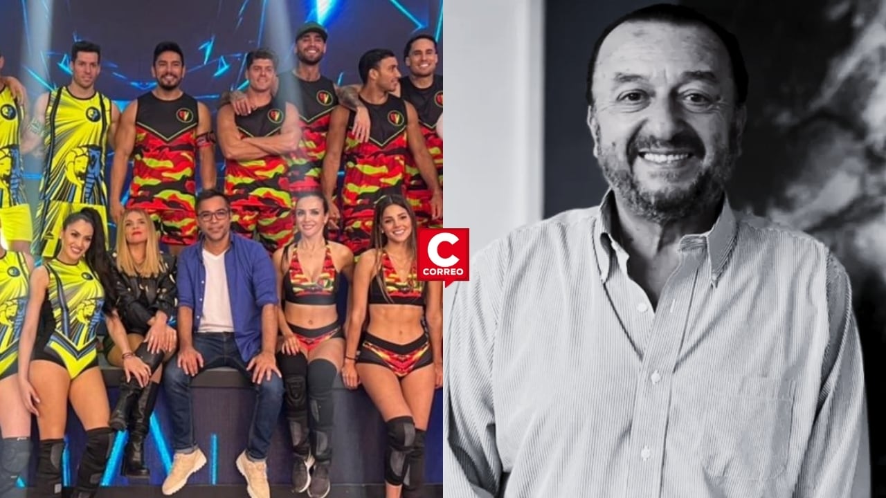 Murió Diego Quijano, fundador y gerente general de ProTV, productora de ‘Esto es Guerra’ y ‘Habacilar’. Composición: Diario Correo.