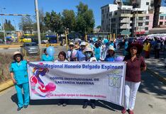 Semana de la Lactancia Materna: Desfile alegórico en hospital Honorio Delgado de Arequipa (VIDEO)