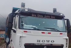 La Libertad: Atacan a balazos volquete y exigen pago de cupos