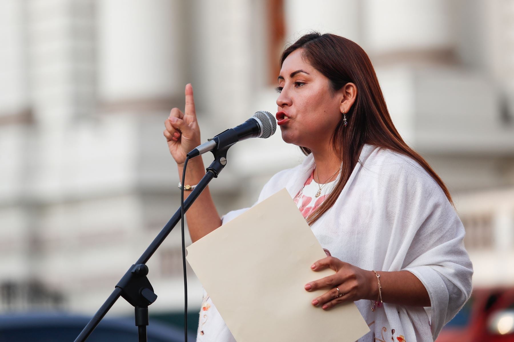 Fiscalía inició investigación contra excongresista Kelly Portalatino por el presunto delito de lesiones culposas