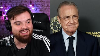 Real Madrid: Ibai Llanos se ‘encontró' con Florentino Pérez durante el Balón de Oro 2022