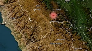 Doble sismo en Junín: temblor de 5.1 fue seguido por otro movimiento de 3.7 en Chupaca