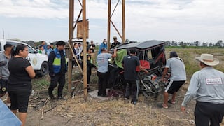 Lambayeque: tres muertos dejan accidentes de tránsito
