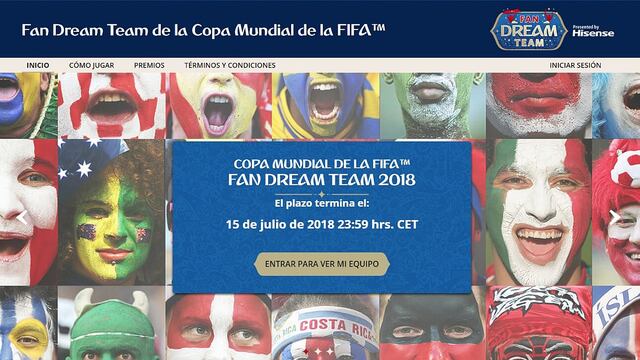FIFA lanza encuesta para elegir a los 11 integrantes del equipo ideal de Rusia 2018