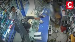 Villa María del Triunfo: Delincuentes armados asaltan tienda de celulares