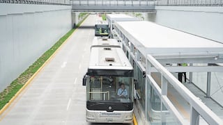 Metropolitano inicia pruebas en Vía Expresa Grau