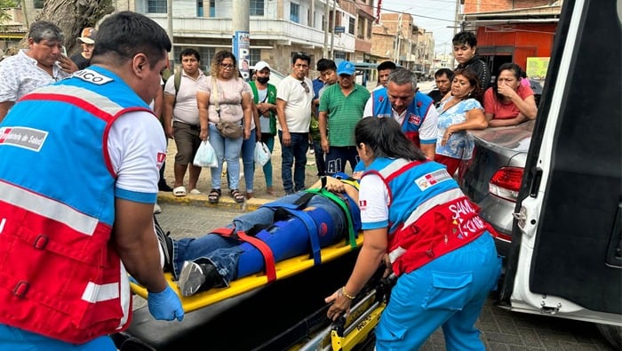 Cientos de lesionados registra la región Piura.