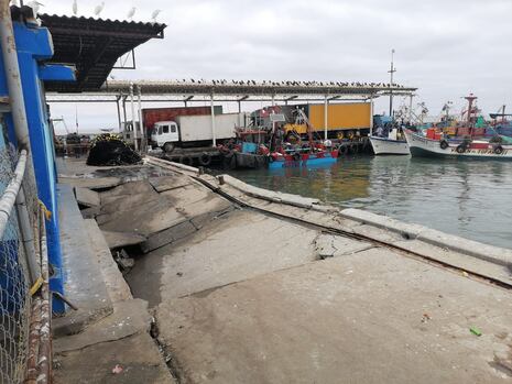 Pisco: terminal pesquero artesanal está al borde del colapso en San Andrés