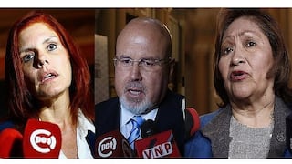 ​Congresistas Aráoz, Bruce y Choquehuanca renuncian a bancada de PPK