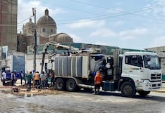Obra recién culminada colapsa en pleno centro de Chiclayo