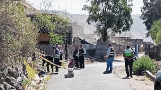 Matan a un obrero y lo arrojan en el valle de Chilina en Arequipa
