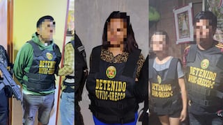 Desarticulan red ‘Cuentas del miedo’ que reunió más 9 millones de soles en cupos a transportistas en Lima