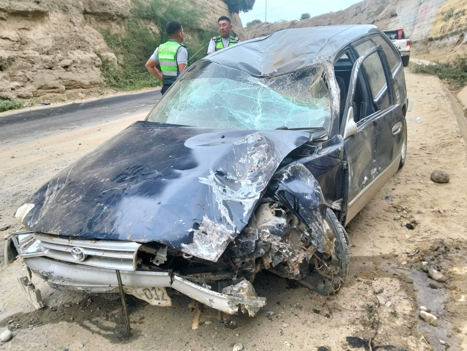 Despiste en la carretera Paita-Sullana.