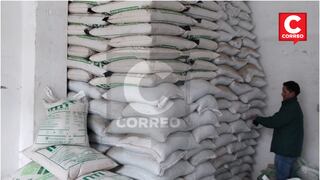 Huancayo: Incautan 500 sacos de fertilizante  bamba con los que pretendían estafar a campesinos