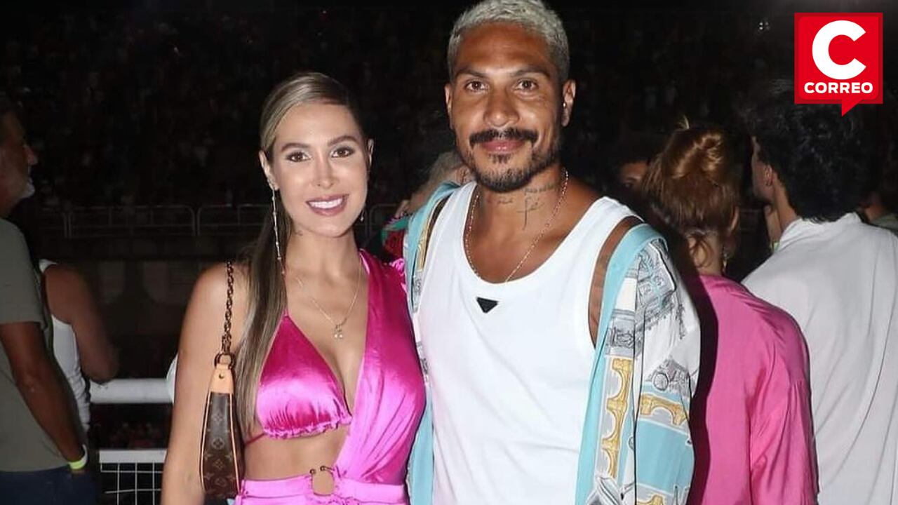 Paolo Guerrero y Ana Paula Consorte.