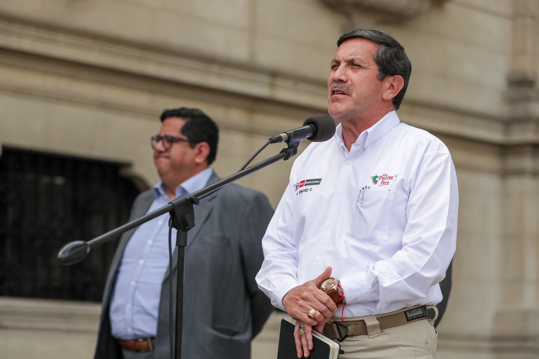 Ministro de Defensa anunció que el Ejecutivo desarrollará el plan de contingencia ante el posible fenómeno El Niño. (Foto: PCM)