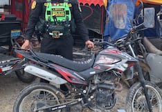 Despiste en la vía Piura-Paita deja a un motociclista con serias heridas en la cabeza