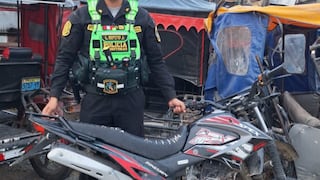 Despiste en la vía Piura-Paita deja a un motociclista con serias heridas en la cabeza