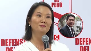 Keiko Fujimori sobre Vladimir Cerrón: “Se tomarán medidas para ejecutar su captura”