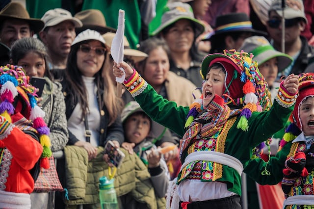 Fiestas del Cusco: Derroche de talento en concurso de danzas de nivel primario