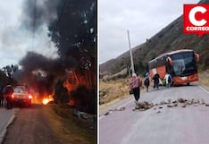 Huancavelica: Transportistas de Acobamba inician paro indefinido por mal estado de carreteras