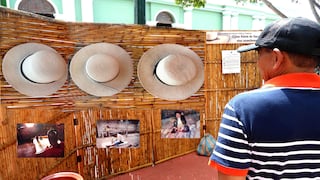 Piura: Exhiben los primeros sombreros de antaño confeccionados en Catacaos