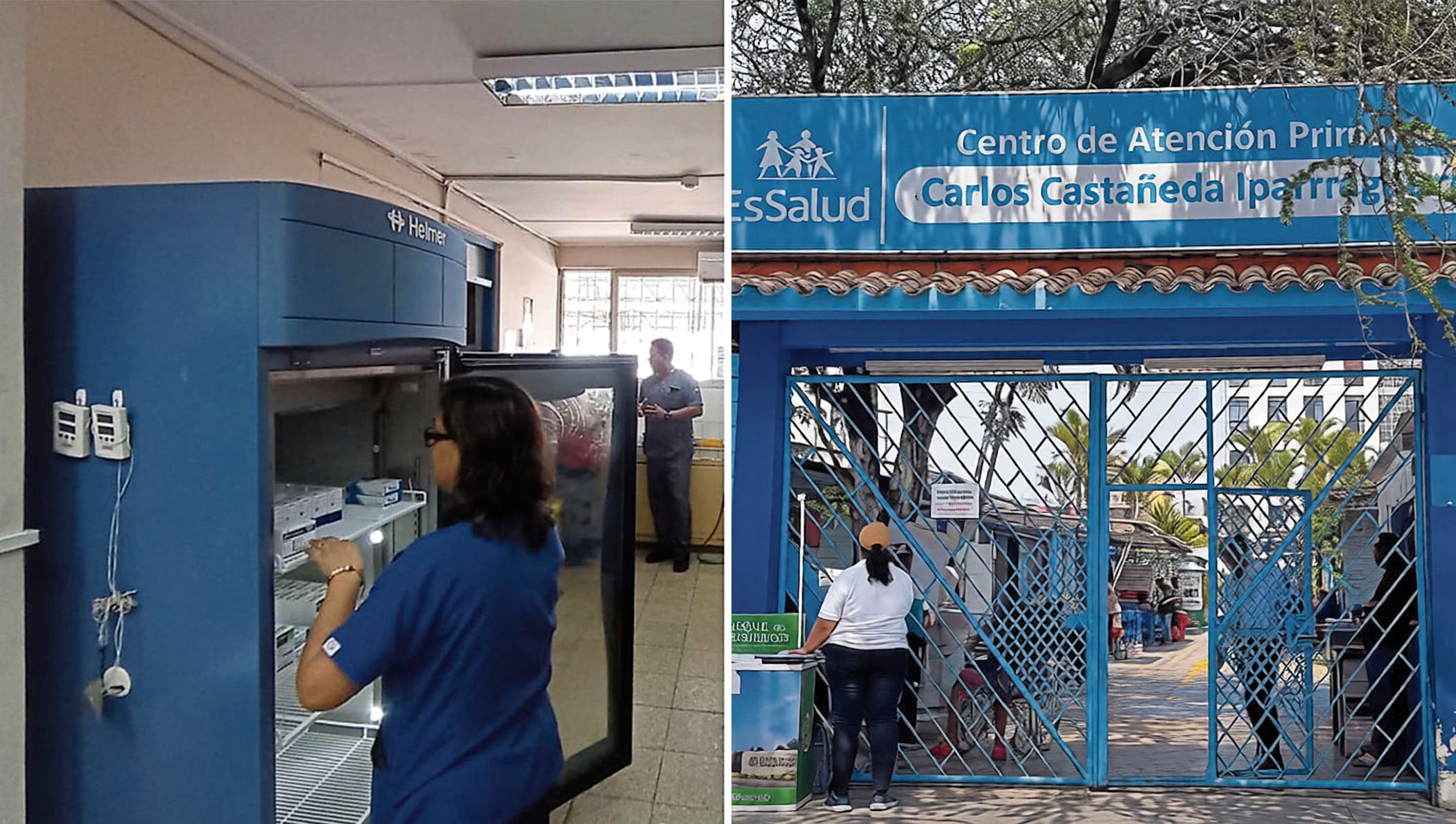 Vicios en el centro de salud Carlos Castañeda.