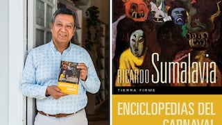 Ricardo Sumalavia reúne sus “Enciclopedias del carnaval” en un nuevo volumen