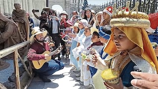 Niños adoradores reviven tradición local en Arequipa