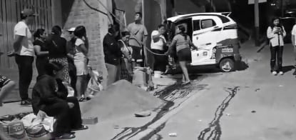 El joven fue atacado por dos delincuentes que se desplazaban en motocicleta cuando salía de su vivienda para iniciar su jornada laboral. (Imágenes de Exitosa Noticias)