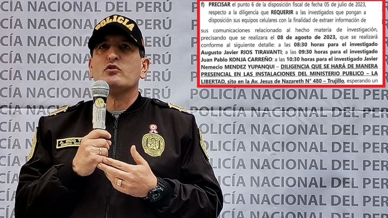 La Fiscalía realizará la diligencia este 8 de agosto en la sede del Ministerio Público, ubicada en la avenida Jesús de Nazareth.