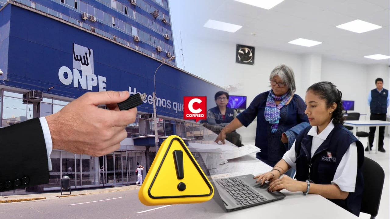 Sistema STAE: informe del JNE alertó riesgos críticos de ciberseguridad un mes antes de las elecciones. Composición: Diario Correo.